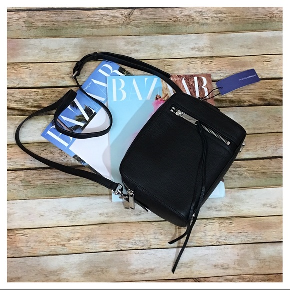 NWT Rebecca Minkoff India Crossbody - Black - Picture 2 of 8